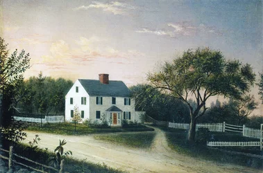 Das Haus der Künstlerfamilie, ca. 1859